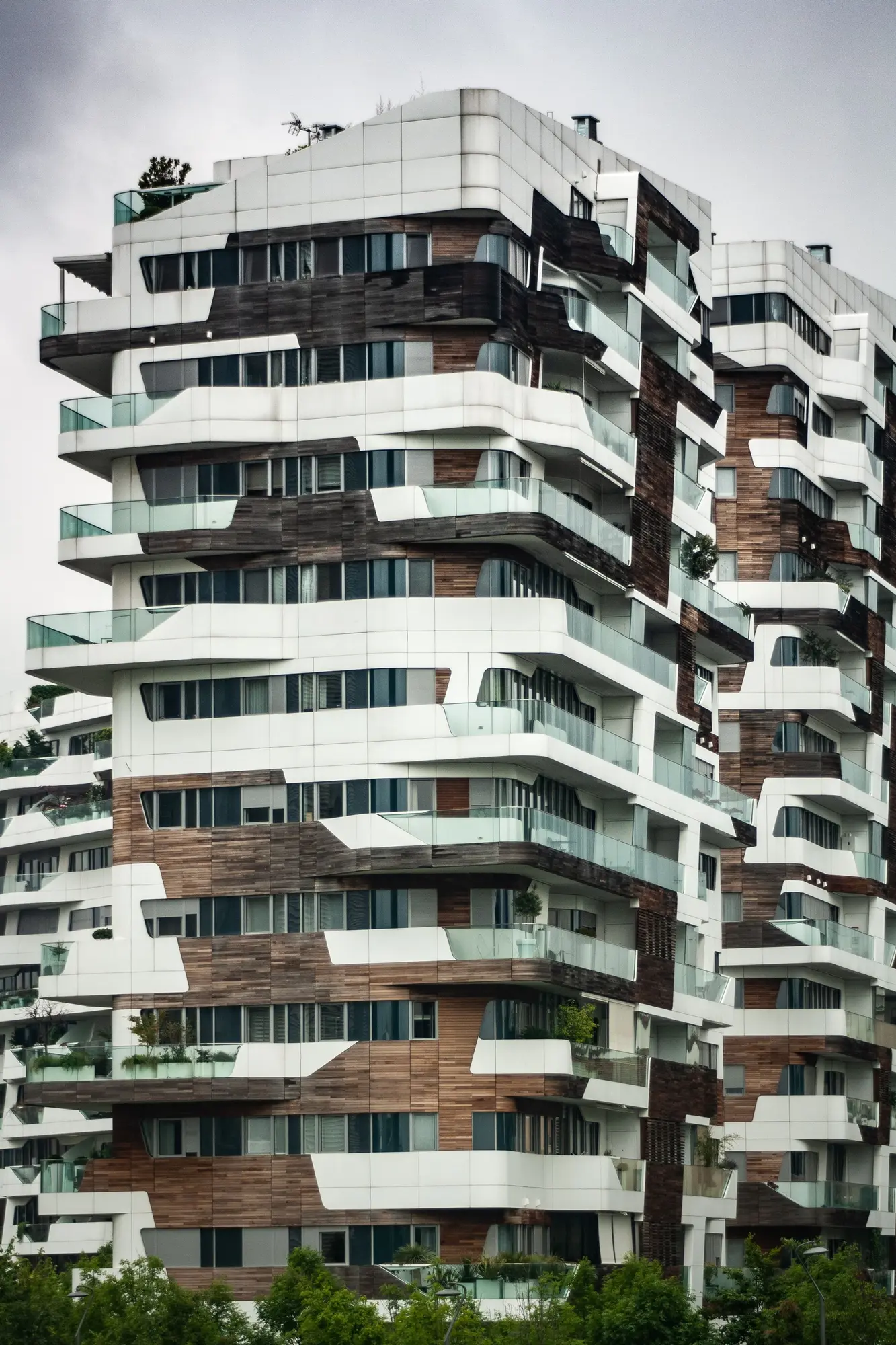 Moderne Hochhausarchitektur